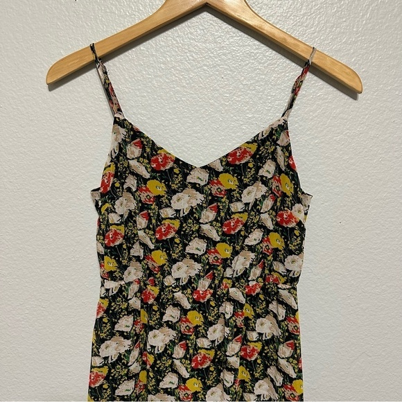 J. Crew Mercantile Tiered Maxi Dress Women's 0 Sundress‎ Sweet Pea Floral Lined - Picture 2 of 11